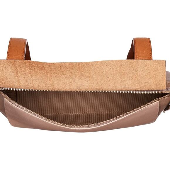 NWT$675 Furla Dolce Vita Multi Tone Leather Shoulder Crossbody Bag Tote - Picture 6 of 13